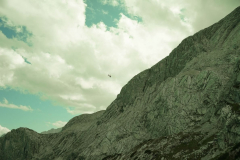 Prüfungsvorbereitungen der Bergwacht München an der Alpspitze